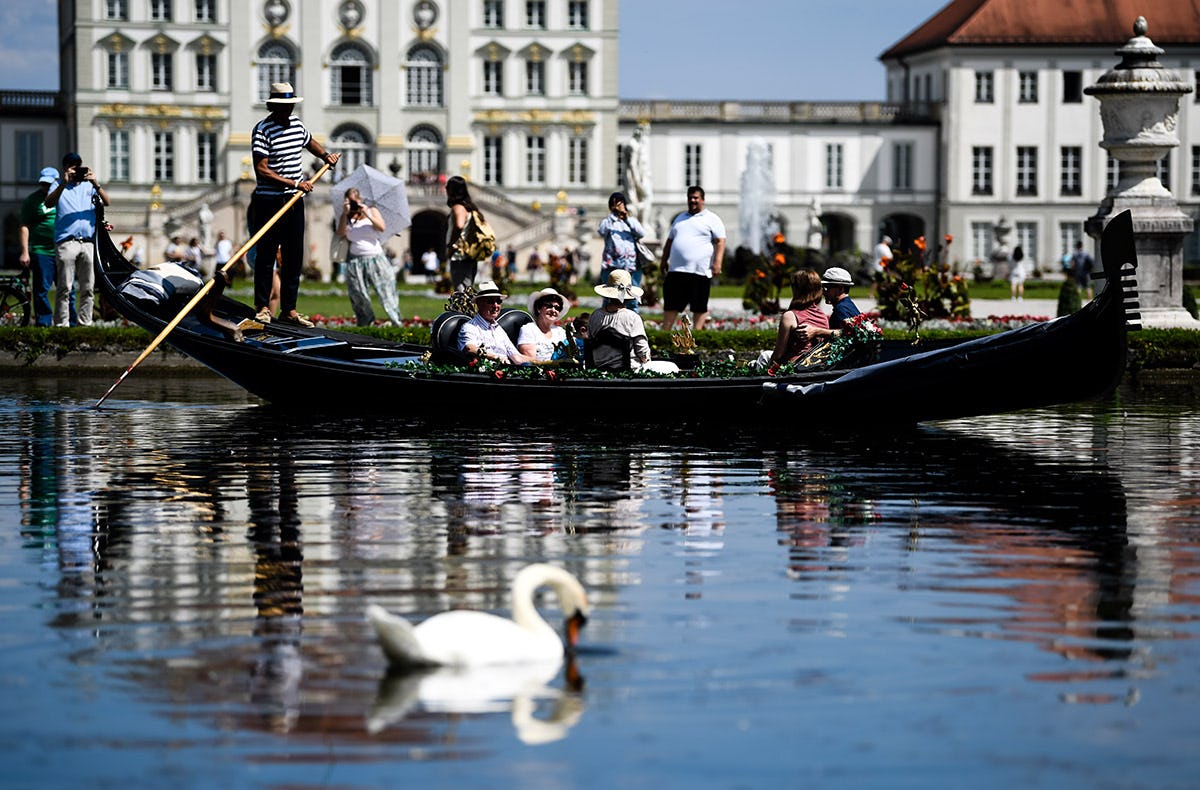 Gondelfahrt  München - Nymphenburg