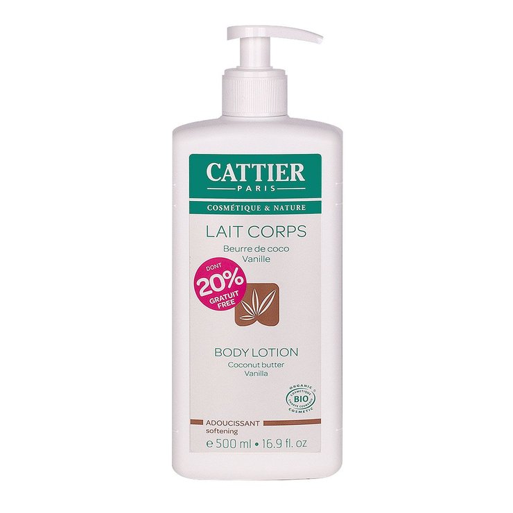 Lait corps bio coco & vanille 500ml