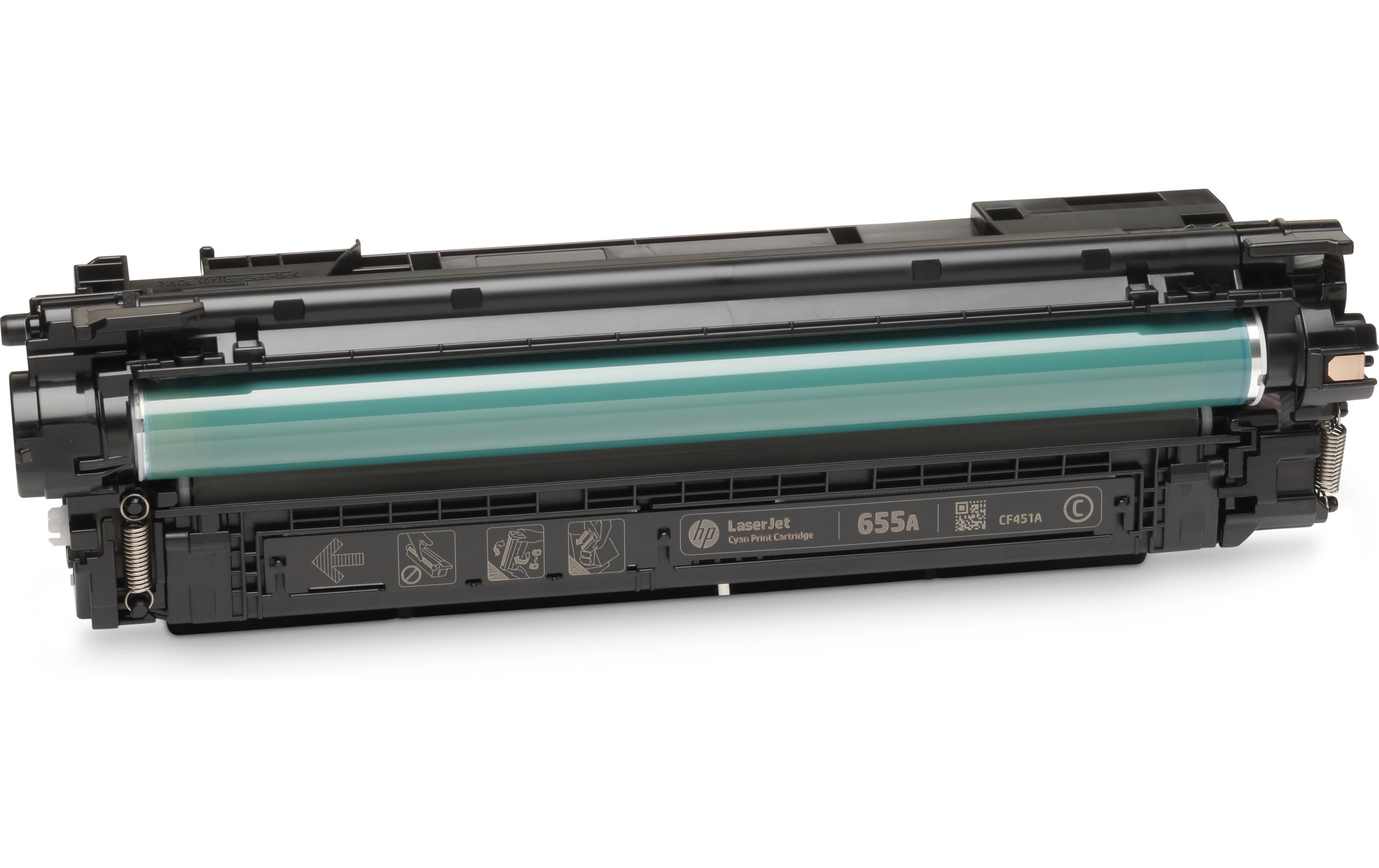 Toner Nr. 655A (CF451A) Cyan<br>Tonerkartusche