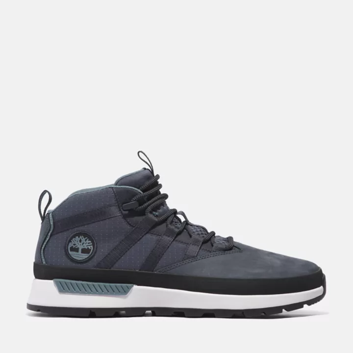 Baskets à lacets Euro Trekker pour homme en bleu marine