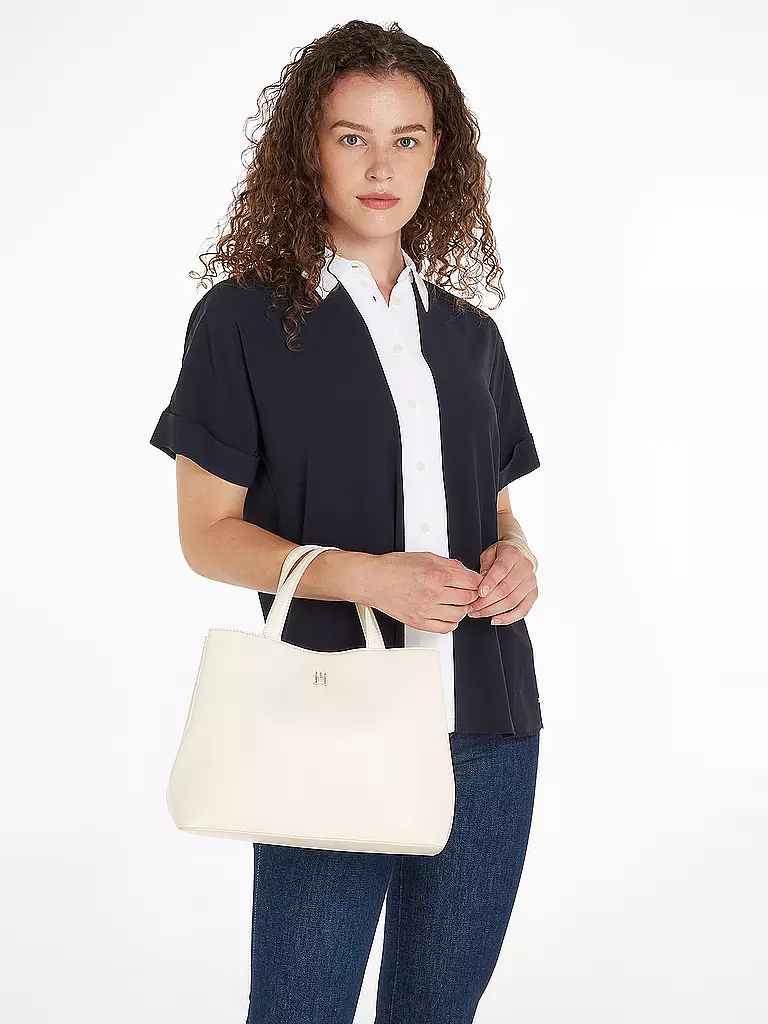 TOMMY HILFIGER Tasche - Henkeltasche  weiss