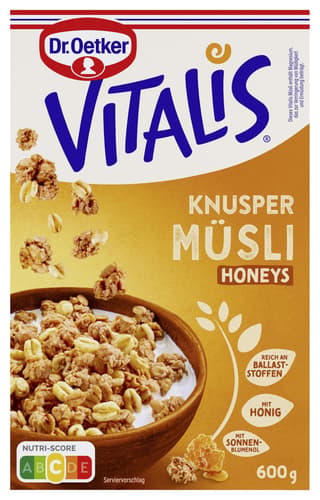 Vitalis Knuspermüsli Honeys