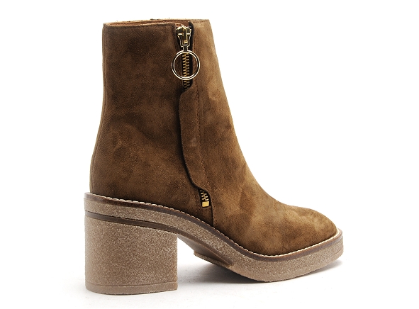 Alpe boots bottine talons femme 2625 gris