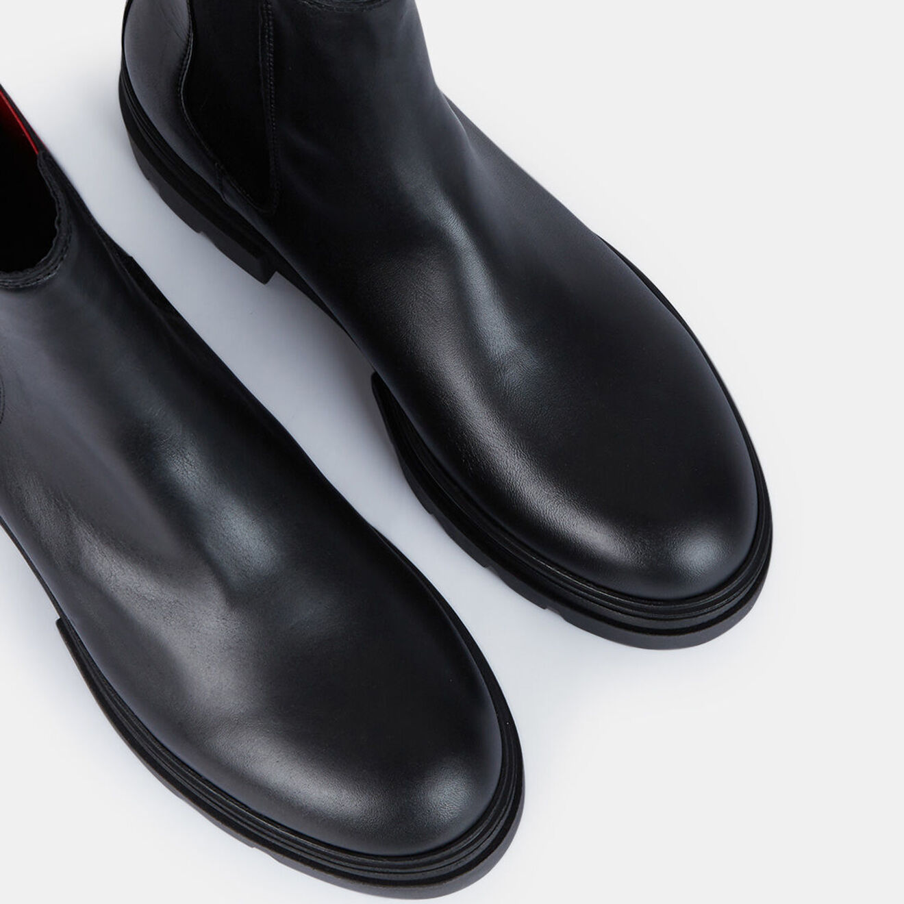 Tommy Hilfiger Chelsea boots en Cuir Monoch noires