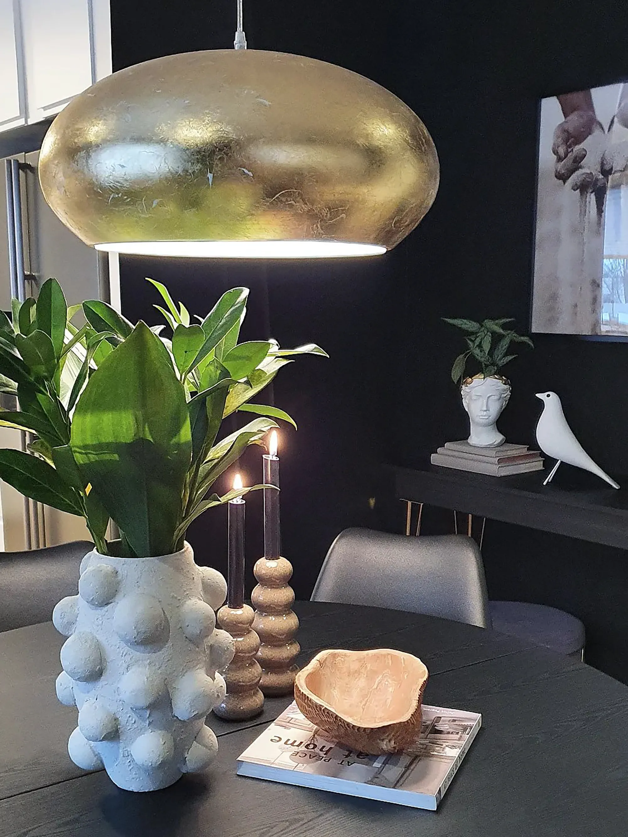 Hanglamp LIMNATIS Metaal Goud