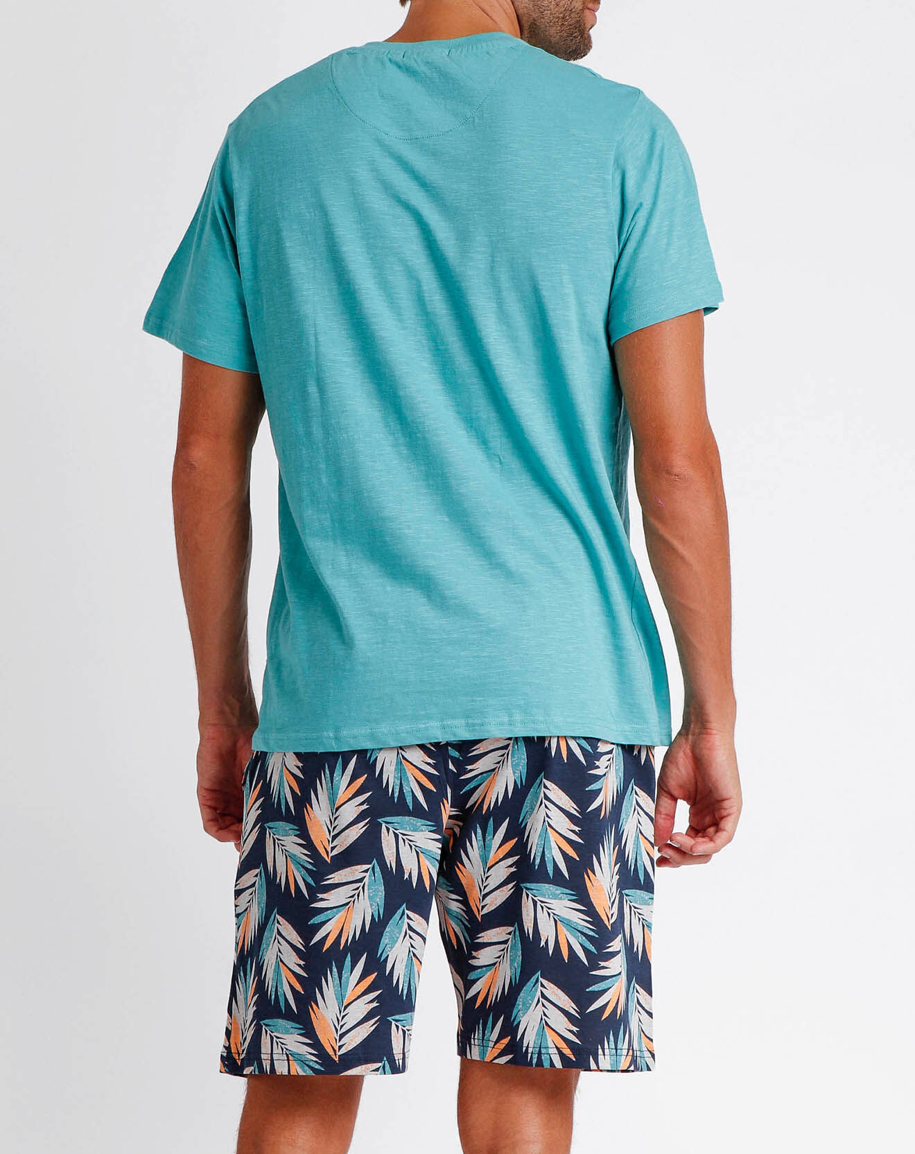 Antonio Miro Pyjama T-Shirt & Short Bastian bleu