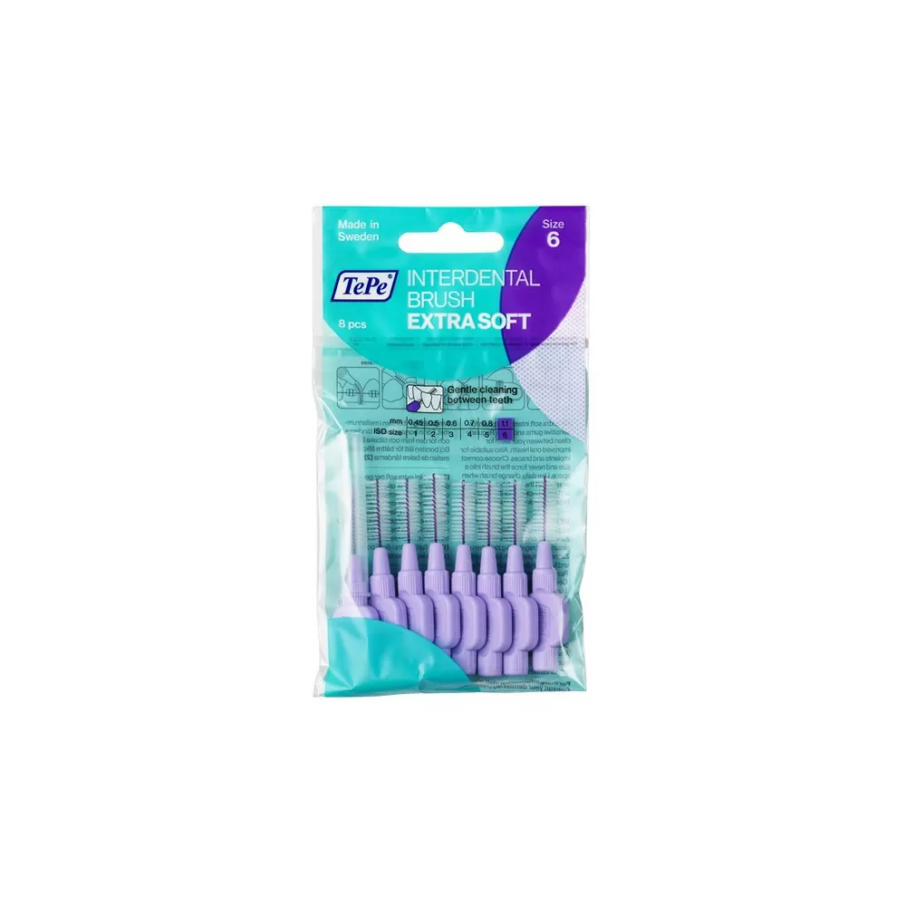TePe Mellemrumsbørste x-blød 1,1 mm - 8 stk
