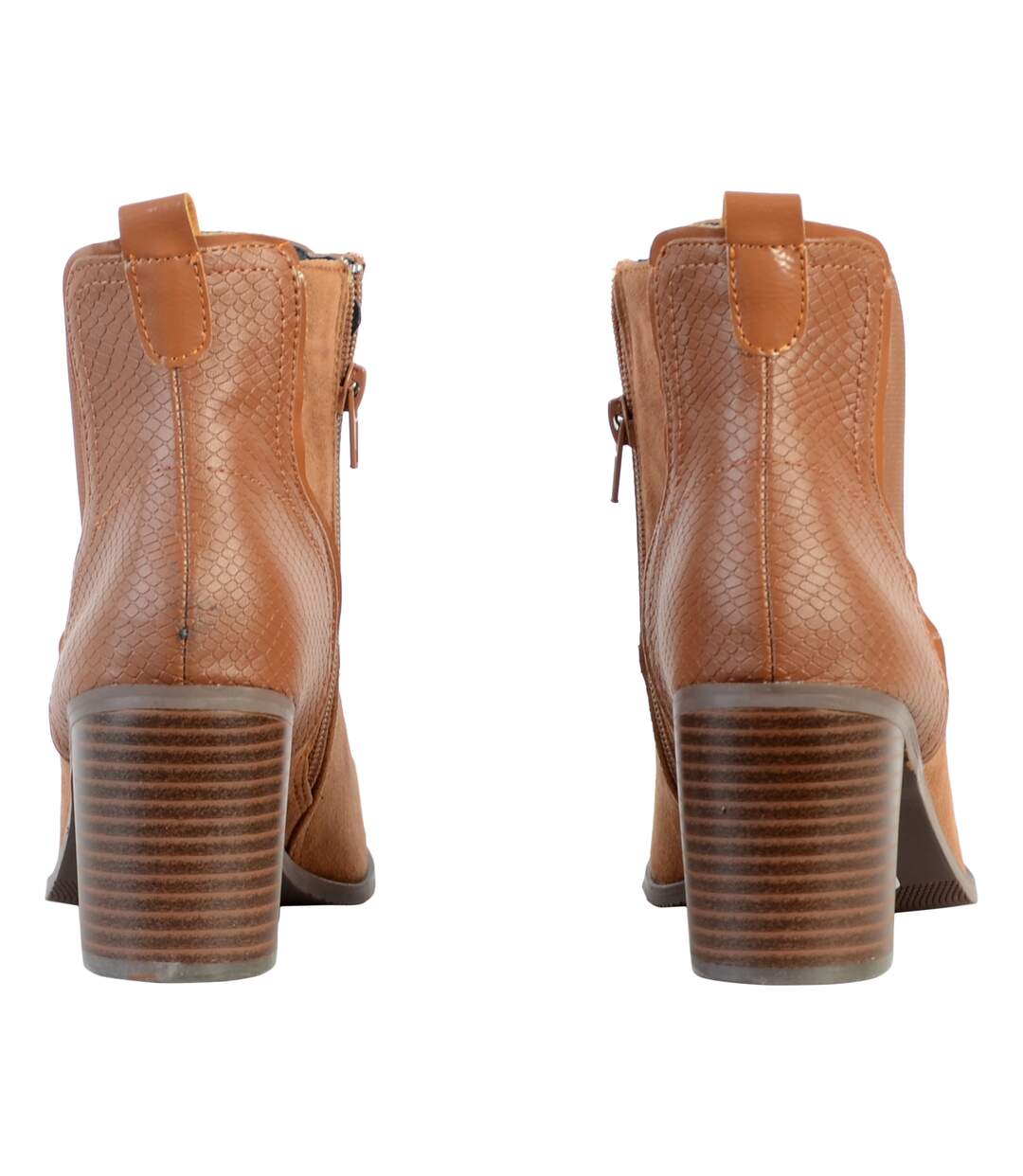 Bottines à Talon Cuir The Divine Factory