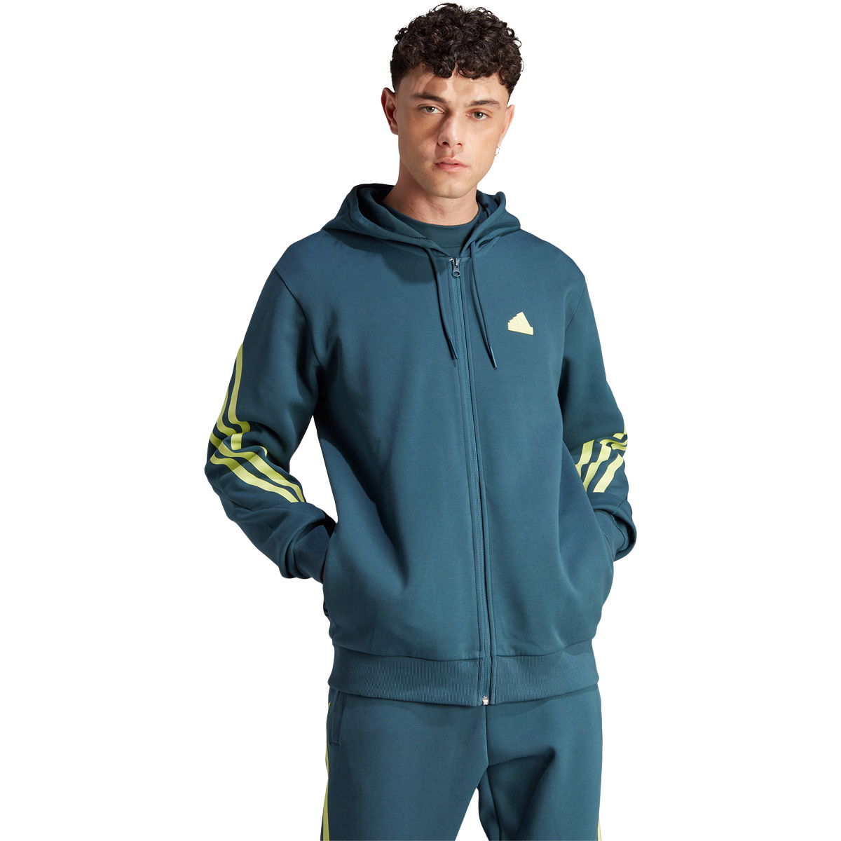 adidas Future Icons 3-Stripes Full Zip Hættetrøje Herre
