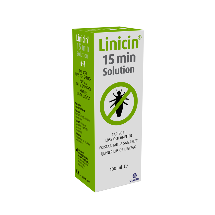 Linicin 15 min solution mot lus 100ml