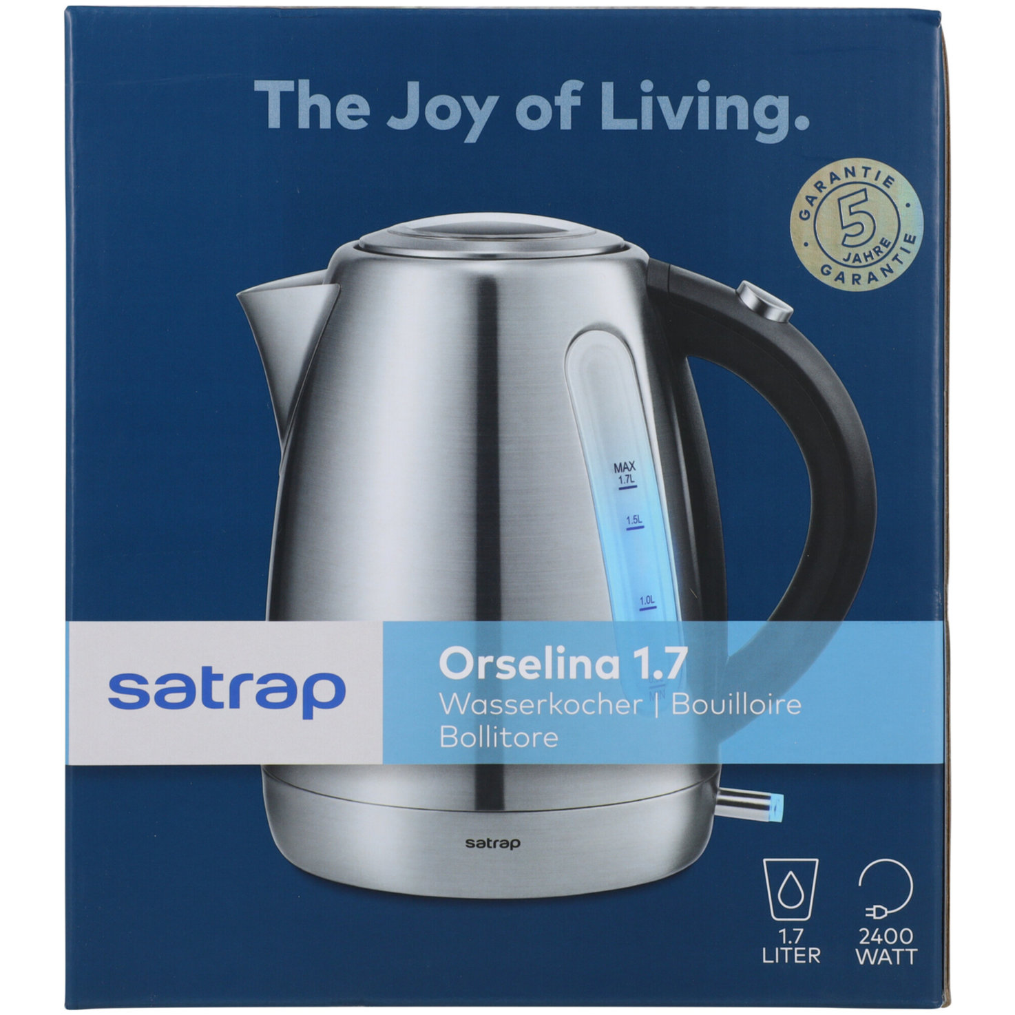 Satrap Wasserkocher Orselina 1.7l