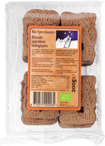 Interbanket Speculaasjes M.S. (200 gr)