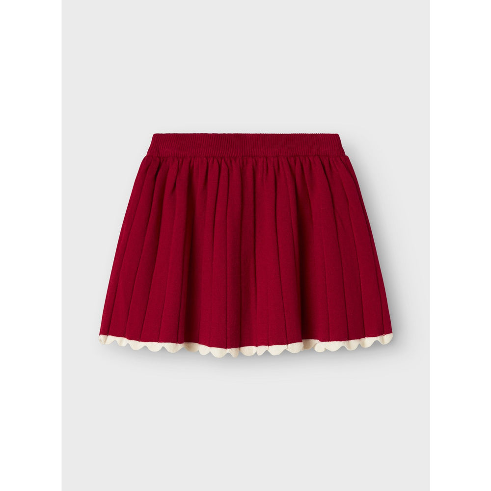 Køb Name It Jester Red Nmfralbo Knit Skirt