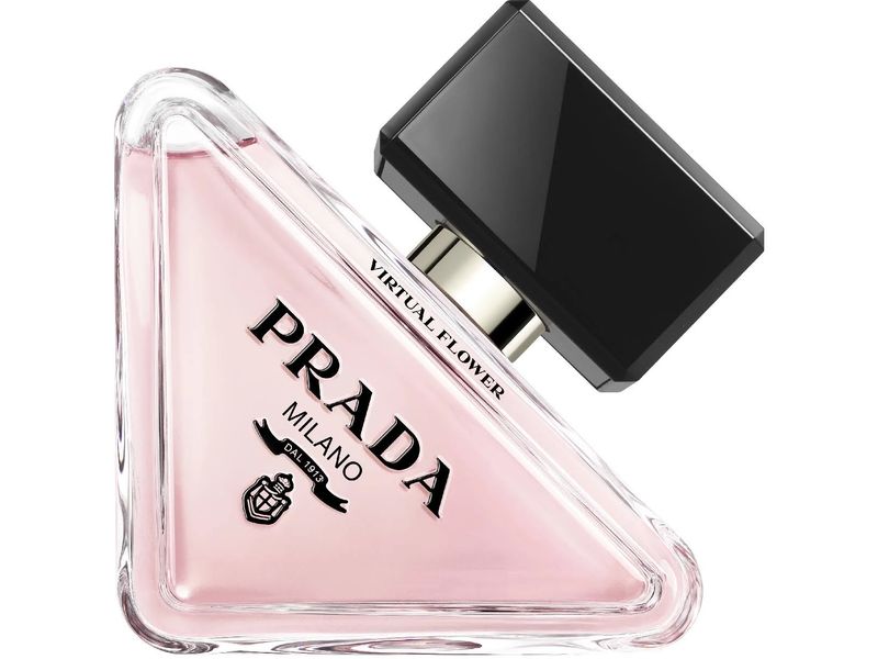 Prada Eau de Parfum Paradoxe Virtual Flower 50 ml Blumiger Duft für Damen mit Noten von Bergamotte, Jasmin und Moschus