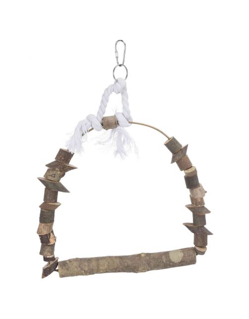 Trixie Natural Living Boogschommel - Vogelspeelgoed - 22x29 cm