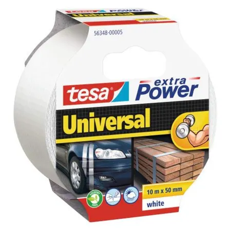 tesa Klebeband extra Power Universal weiß 10mx50mm
