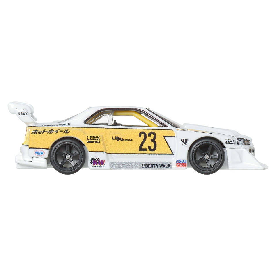 Hot Wheels Premium Silhouettes LB-ER34 Super Silhouette Nissan Skyline - 1:64