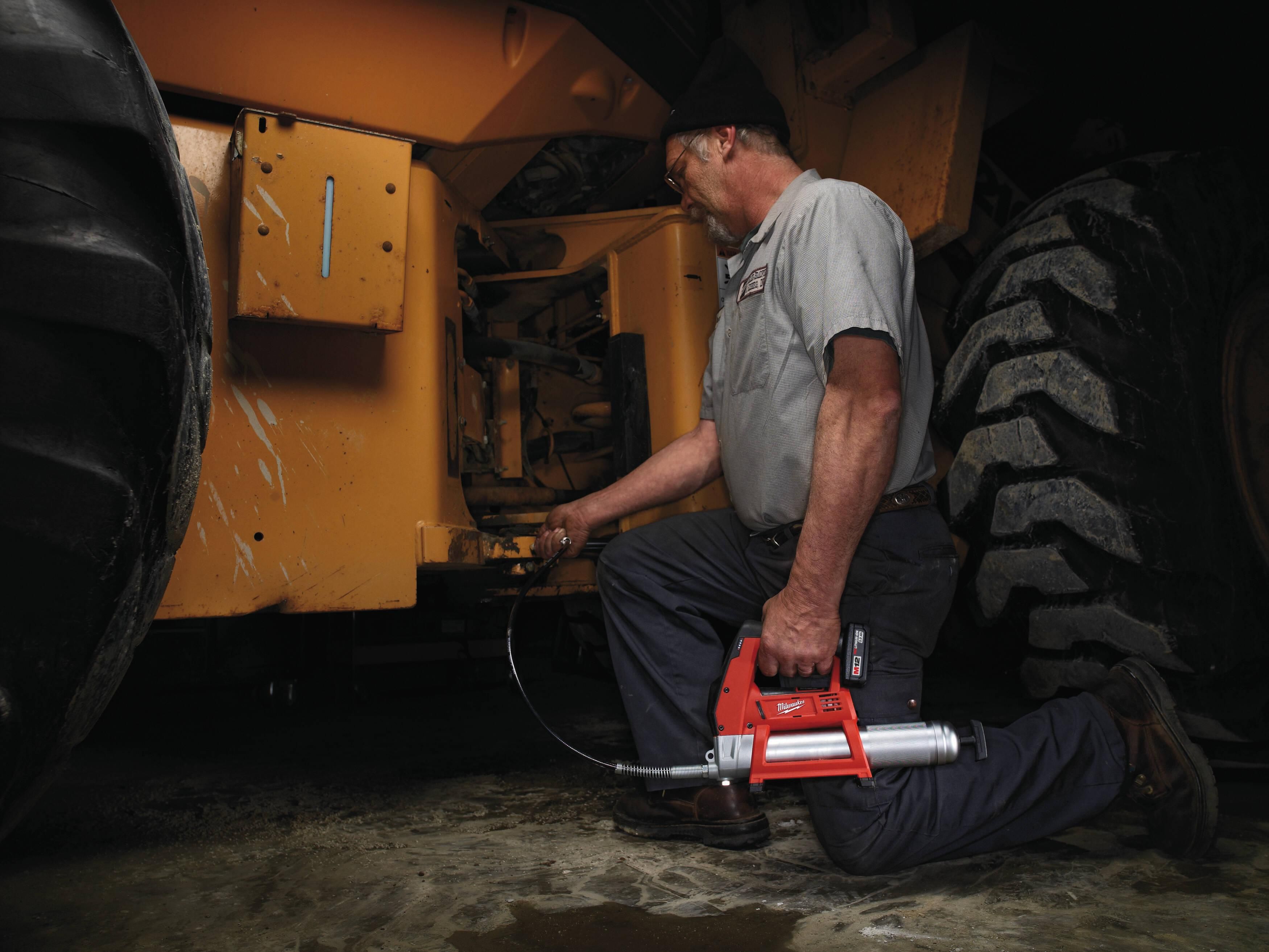 Milwaukee M18 GG-0 Accu Vetspuit Heavy Duty 18V Basic Body M18™ - 4933440493