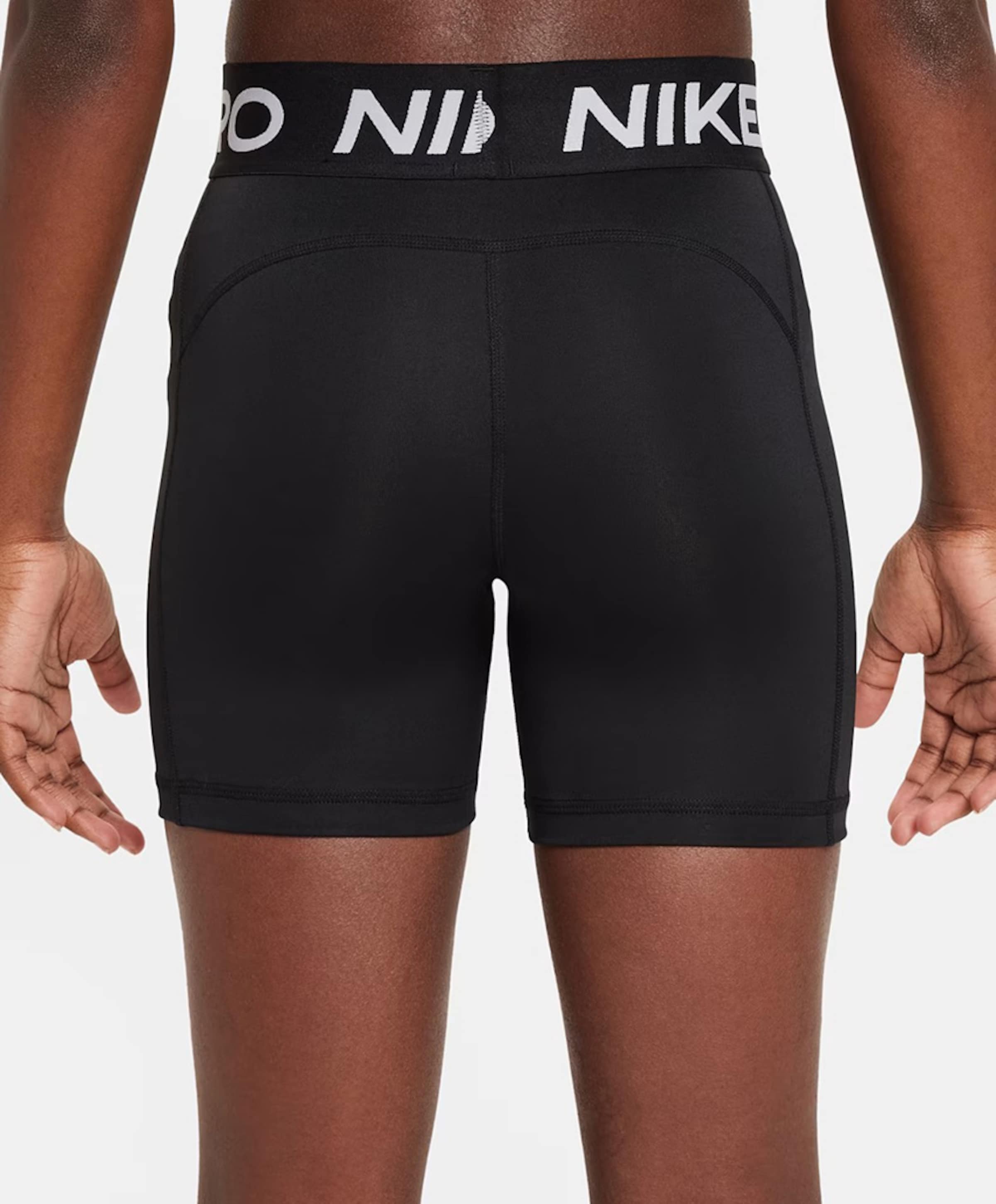 Nike Nike Pro Big Kids' (girls') 3i Shor meisjes shorts zwart