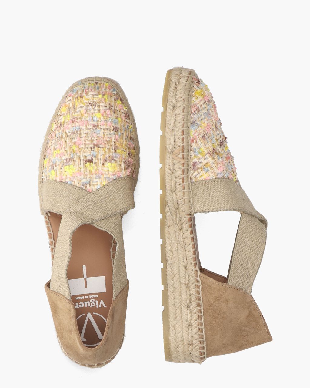 Viguera 1890 Bruin/Multicolor Damesloafers