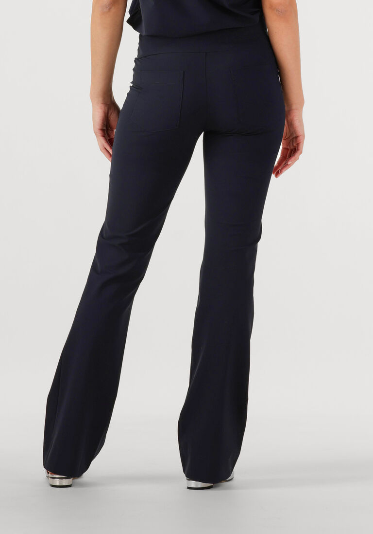 donkerblauwe japan tky flared broek zaya
