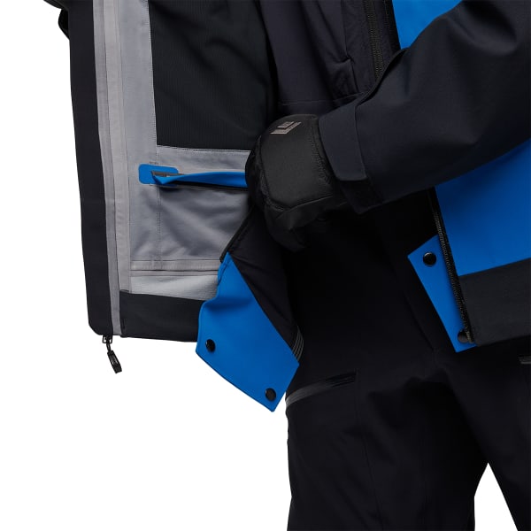 Veste de ski BLACK DIAMOND RECON STRETCH PRO SHELL BLACK/KINGFISHER