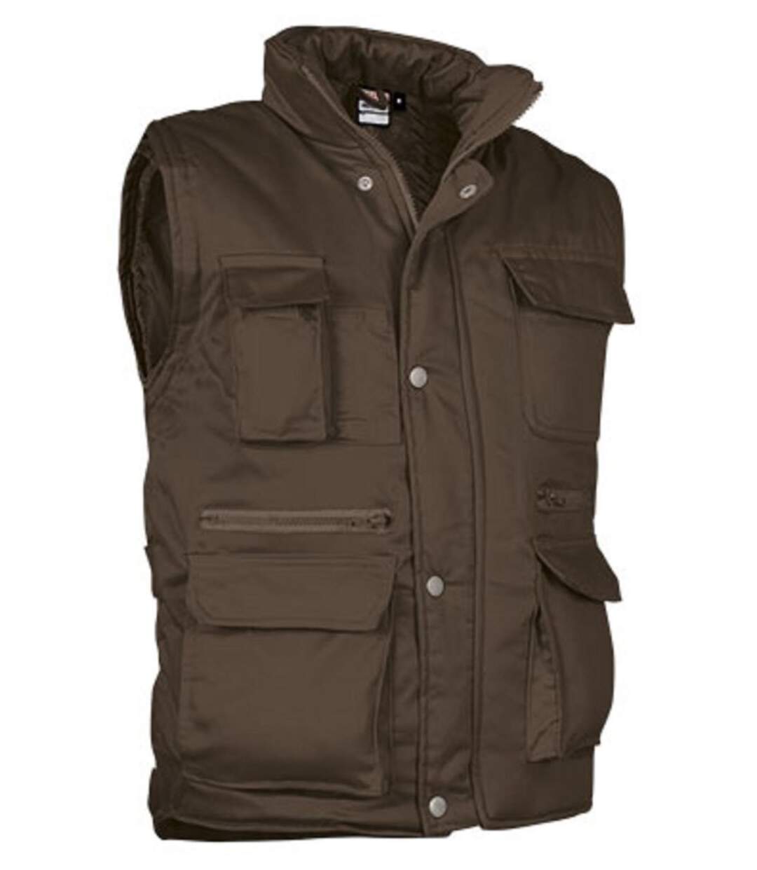 Doudoune sans manches - Homme - REF REPORTER - marron