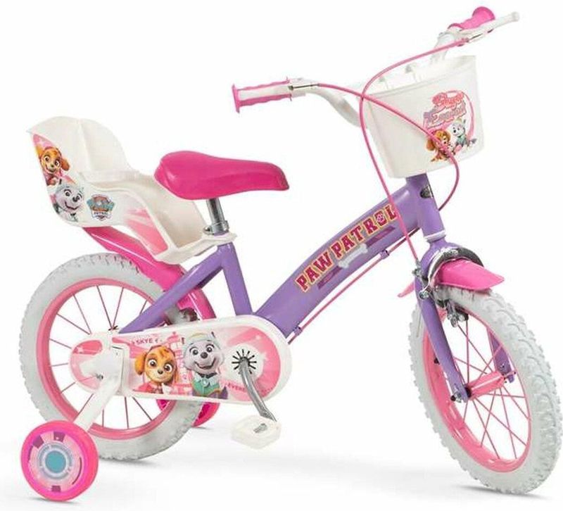 Paw Patrol - Kinderfiets - Roze - IJzer - 14 Inch