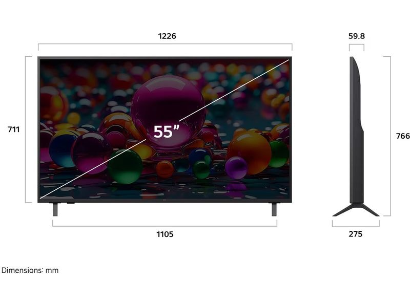 LG TV 55UA75006LA 55