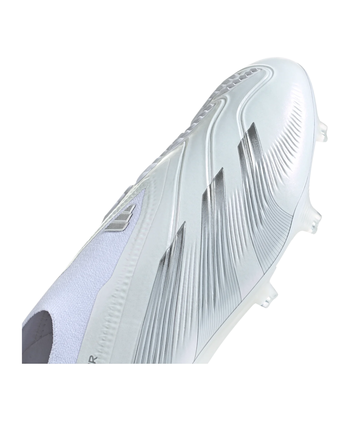 adidas Predator Elite LL FG Pearlized Weiss Silber Weiss