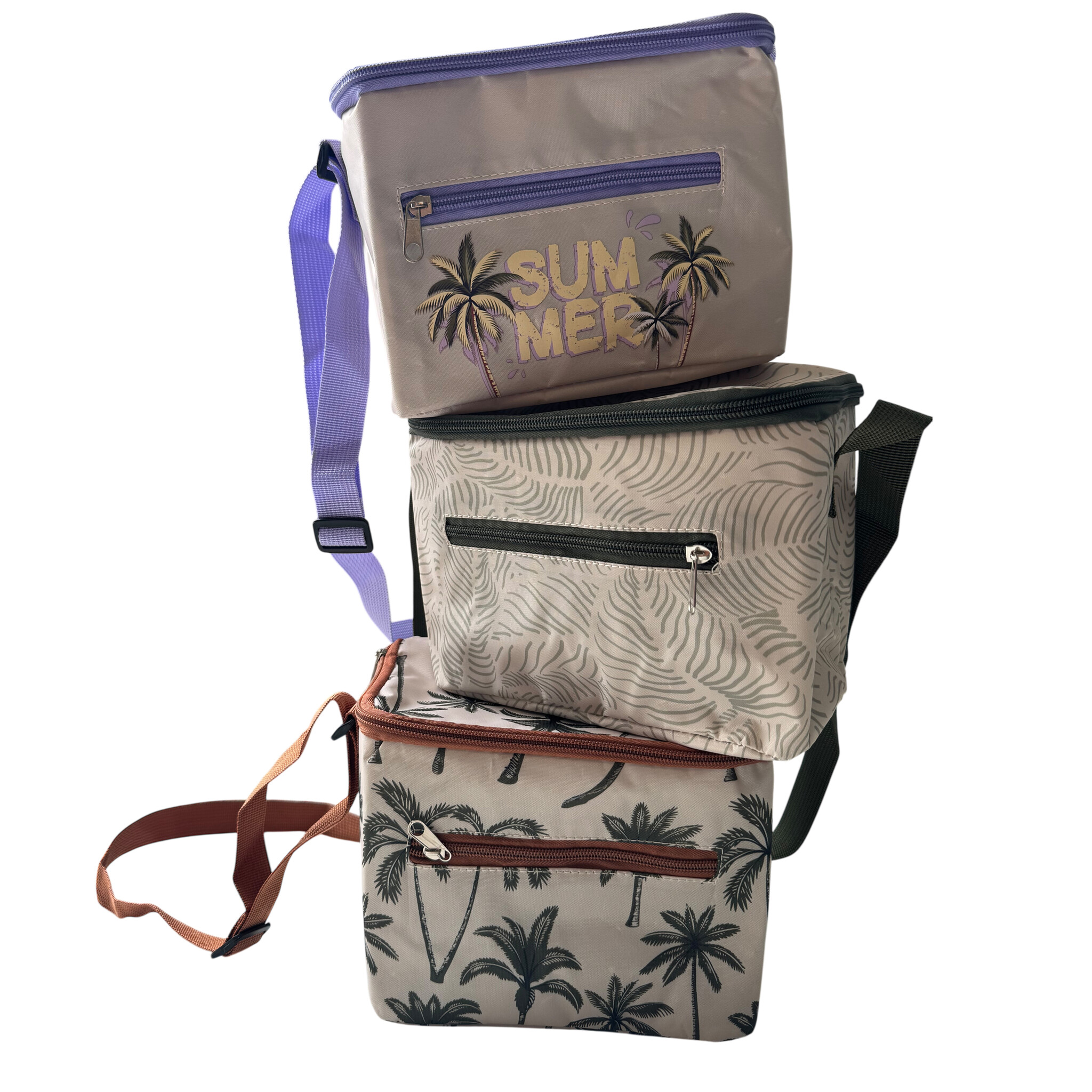 CUHOC 4 liter koeltas - palmboomprint