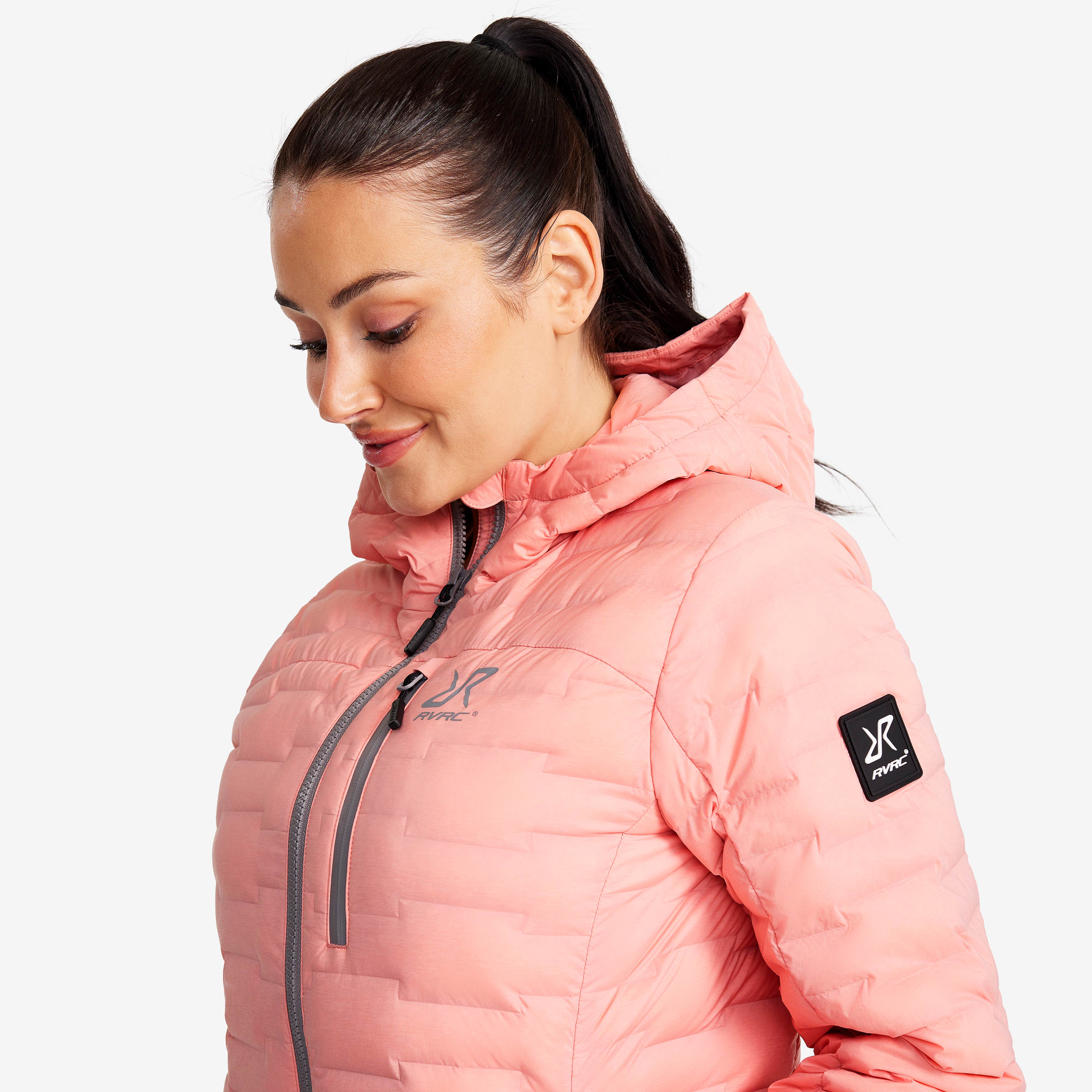 Flex Stretch Down Jacket Dame Blush