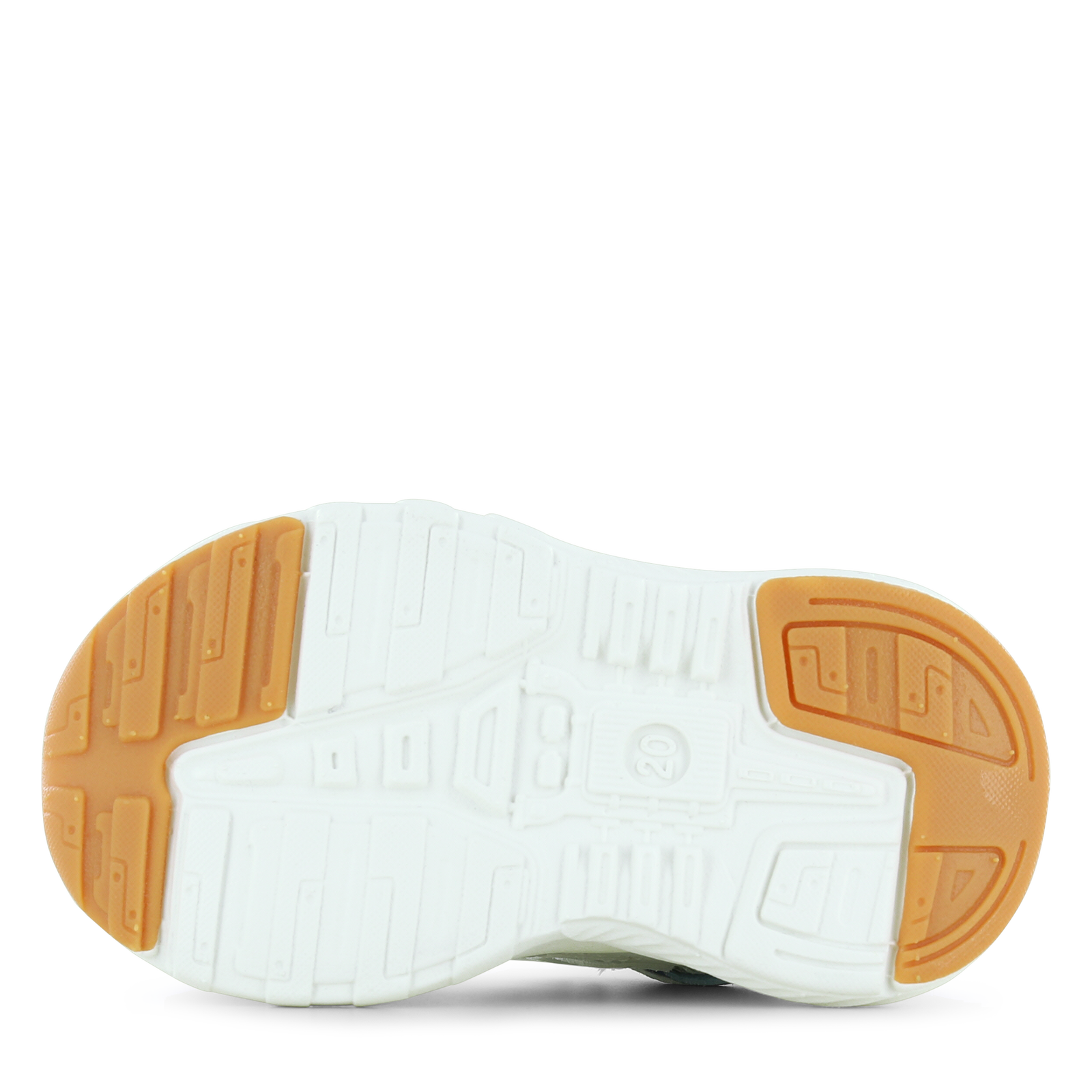 Shoesme sportief wit sneakertje met kleurrijke details  | Sale