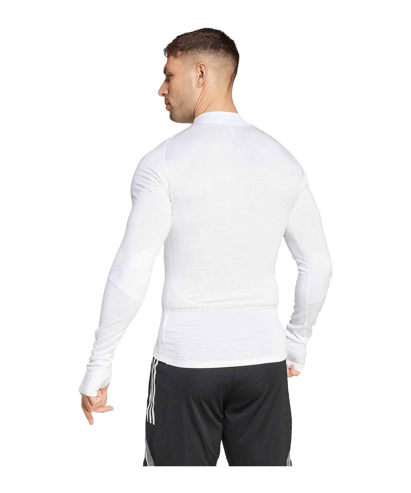 adidas Techfit Sweatshirt Weiss