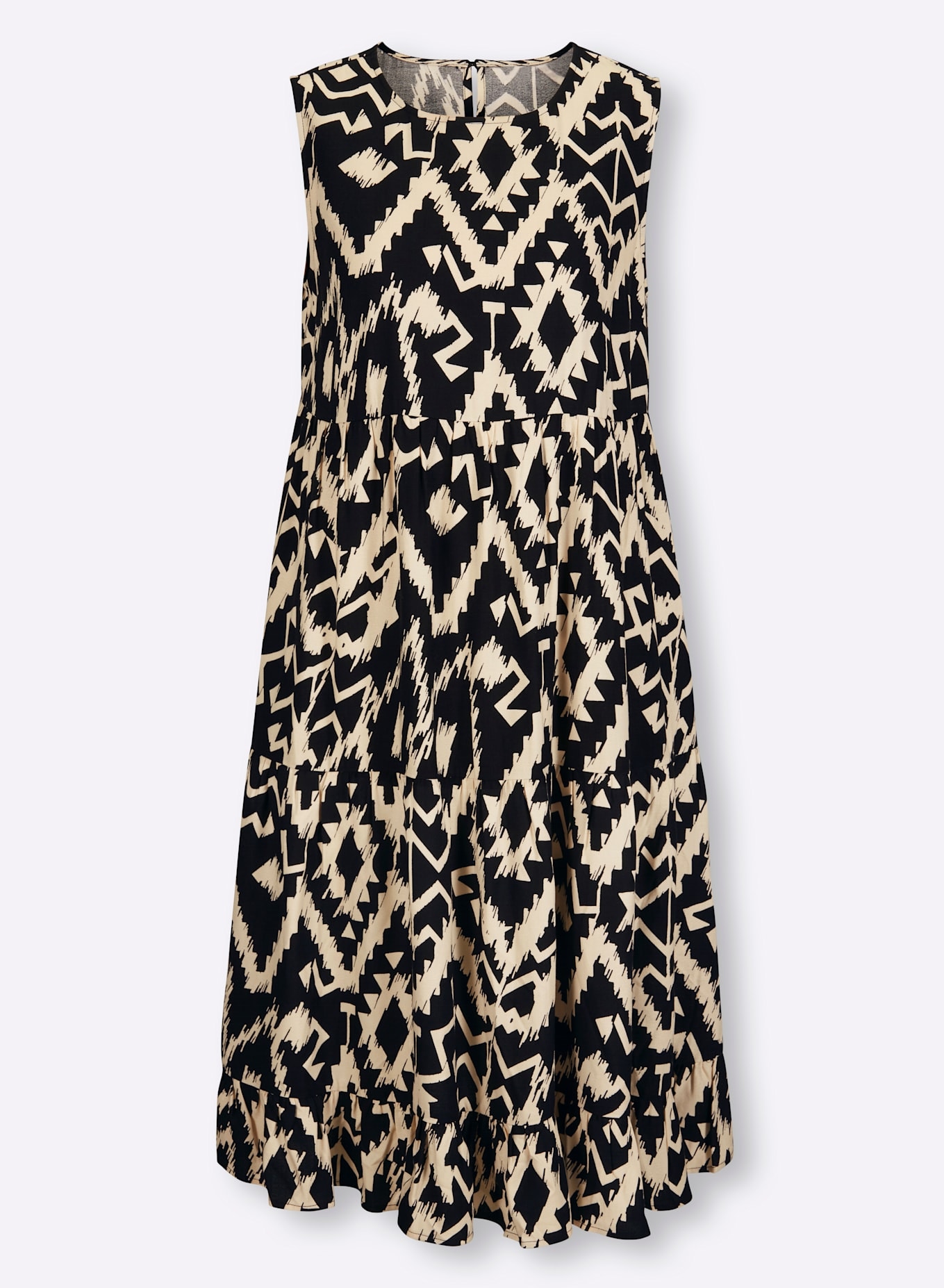 heine Druckkleid »Druck-Kleid« Nahttasche