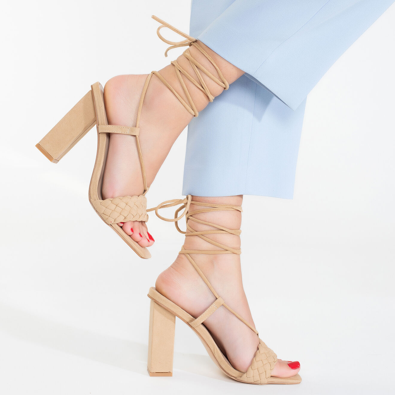 Celena Slingbacks Chahra marron - Talon 10.5 cm