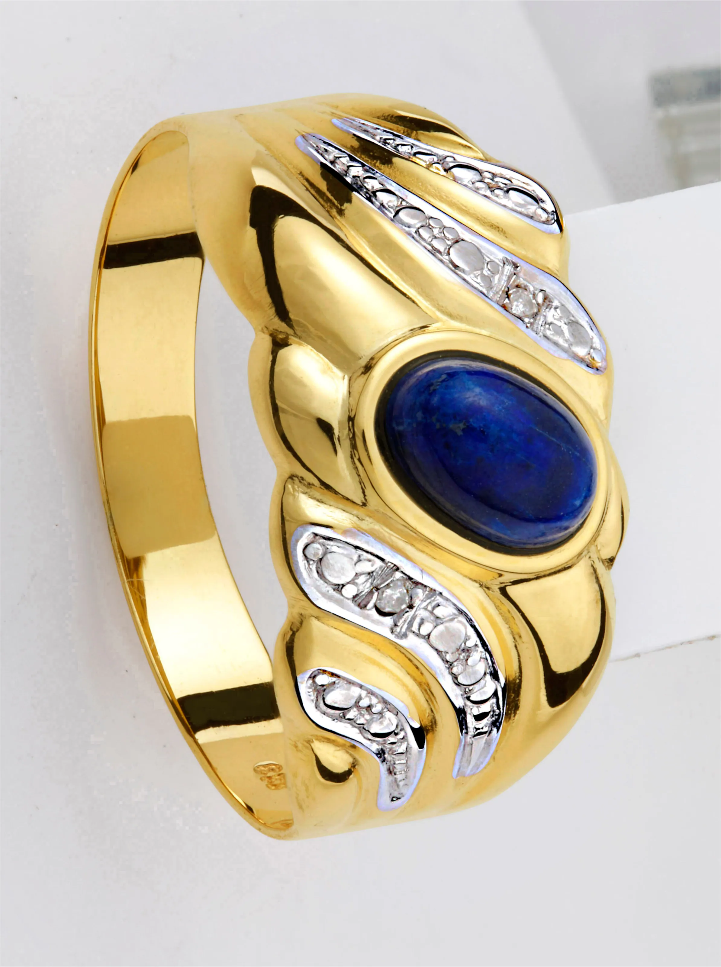 Ring in Silber vergoldet 925