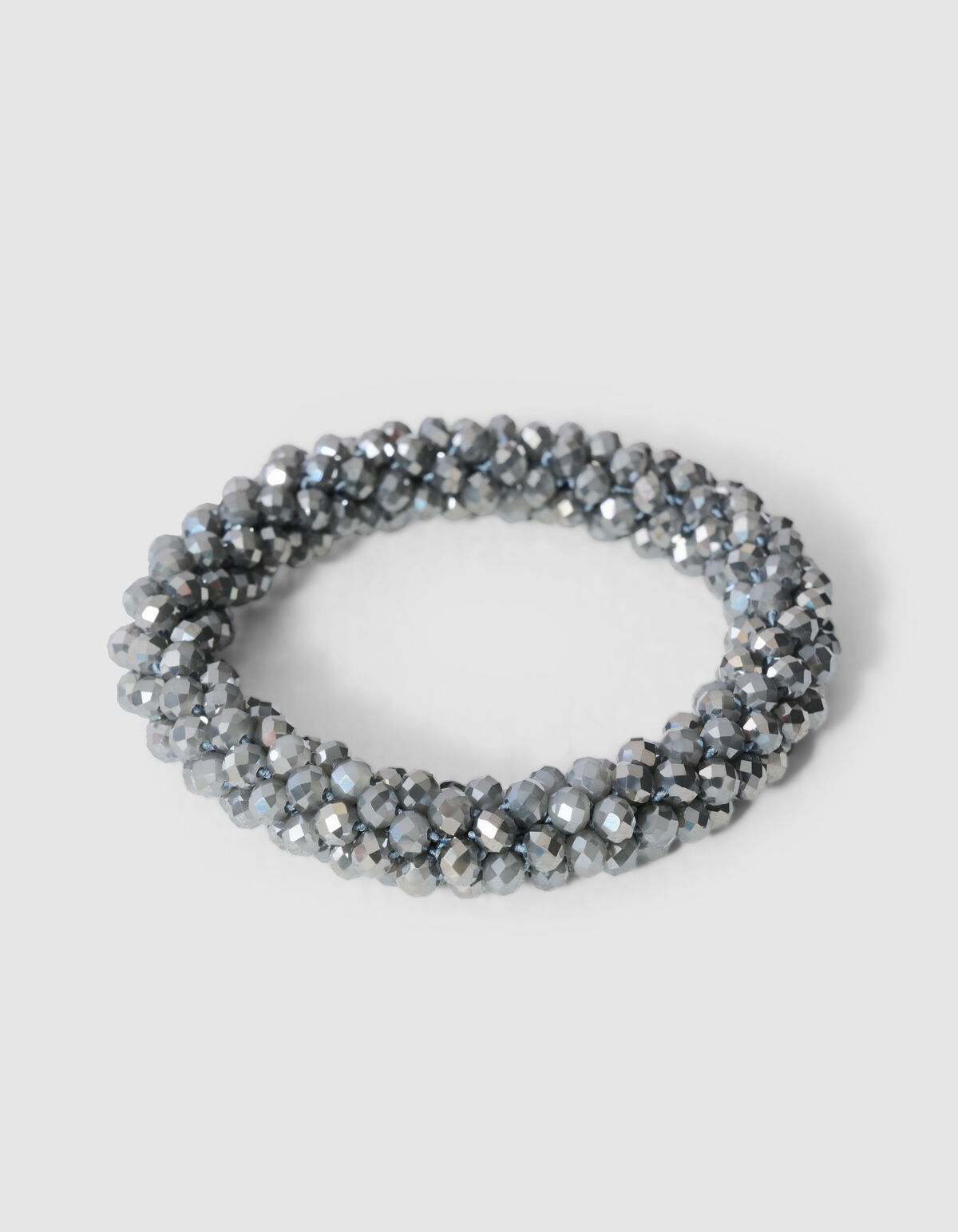 Beaded Armband Zilver