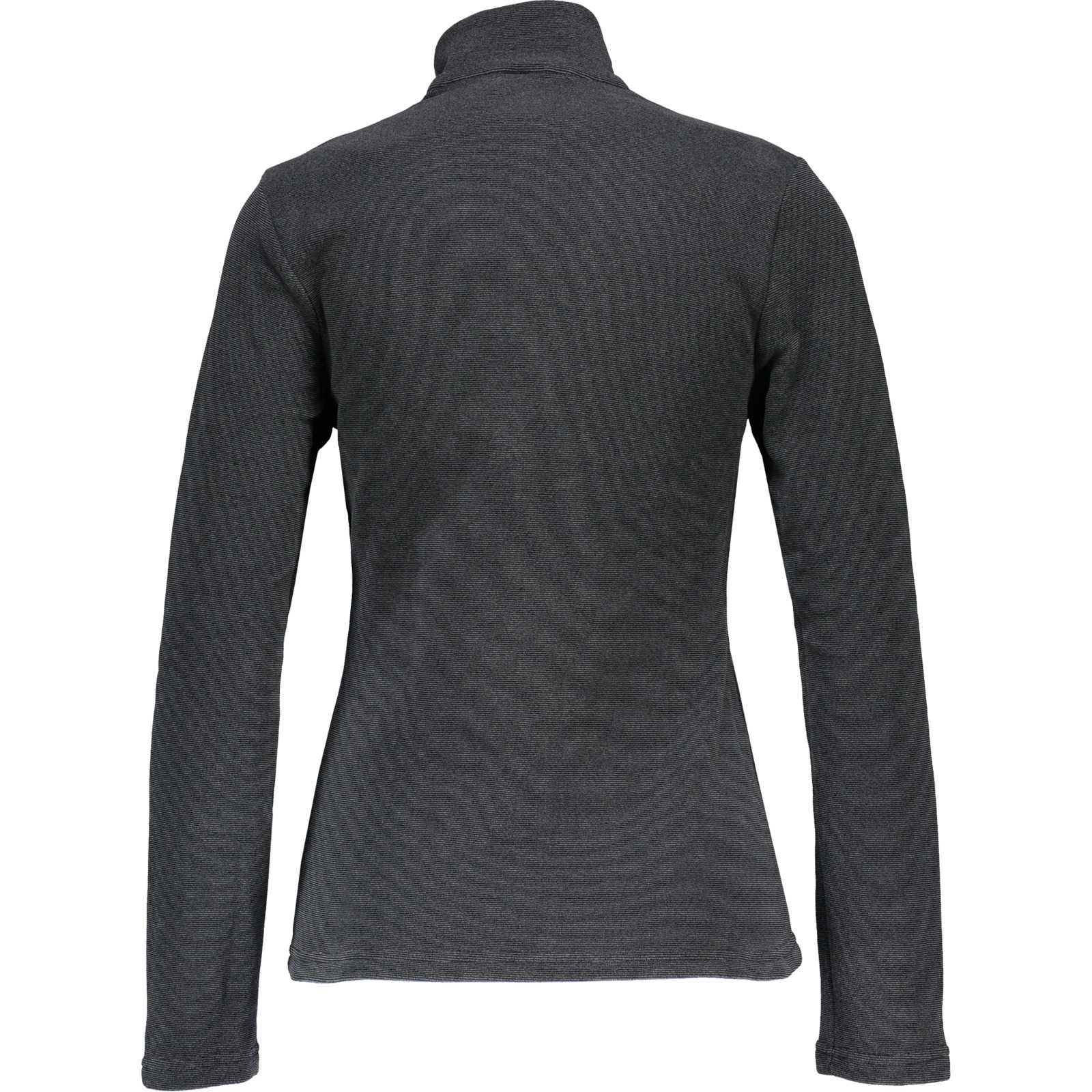 Odlo Damen-Fleecepullover Mid Layer Half Zip M, anthrazit