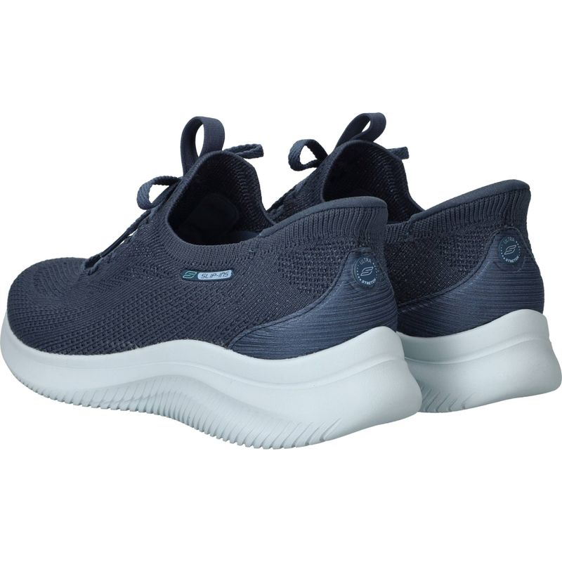 Skechers Ultra Flex 4.0 Slip-Ins Instappers Blauw Dames