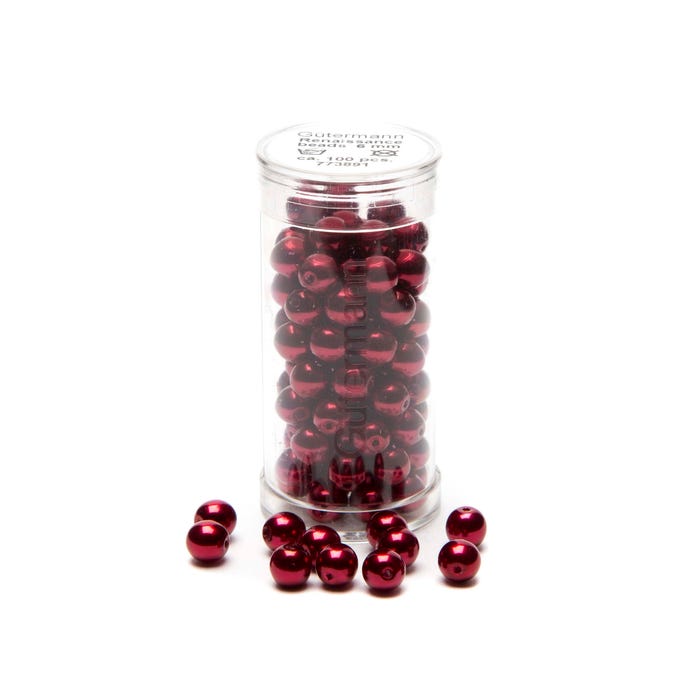 Gûtermann-Ronde parels 6 mm
