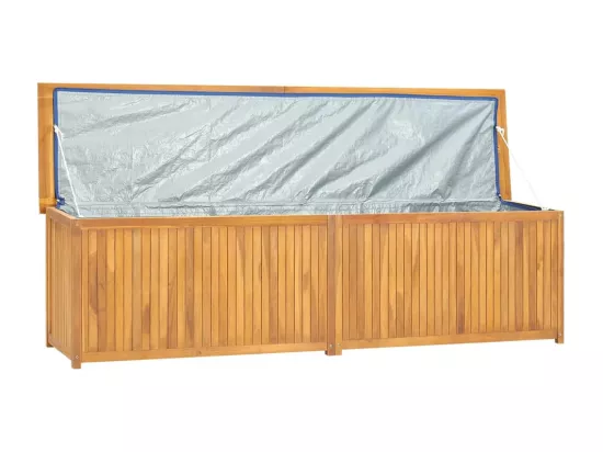 Prolenta Premium - Boîte de jardin 200x50x55 cm Bois massif de teck