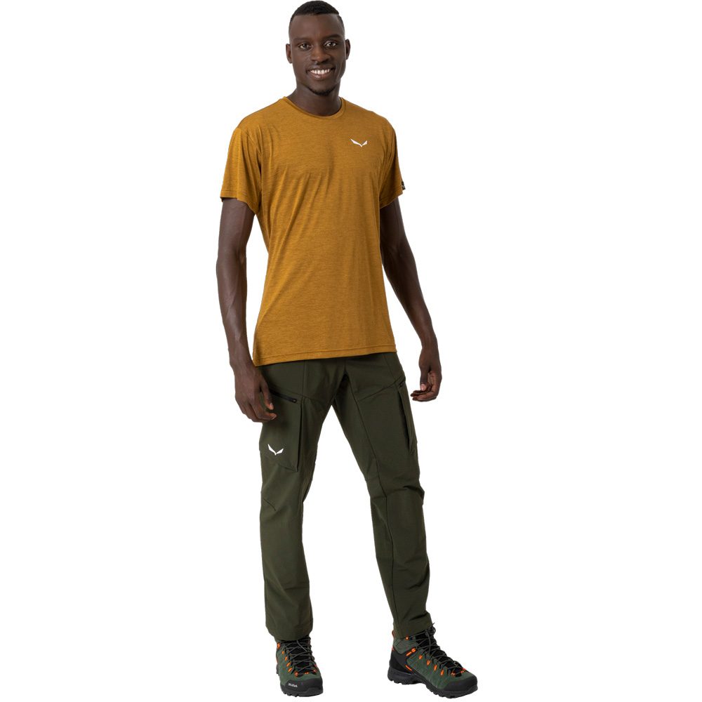 SALEWA Puez DST Cargo Softshellhose Herren dark olive