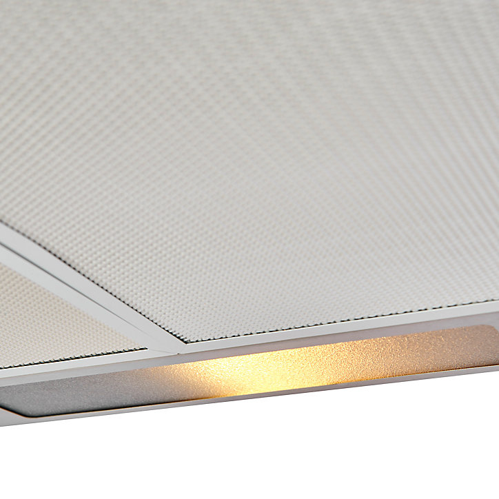 Hotte trapèze Cooke & Lewis CHS60 inox, 60 cm