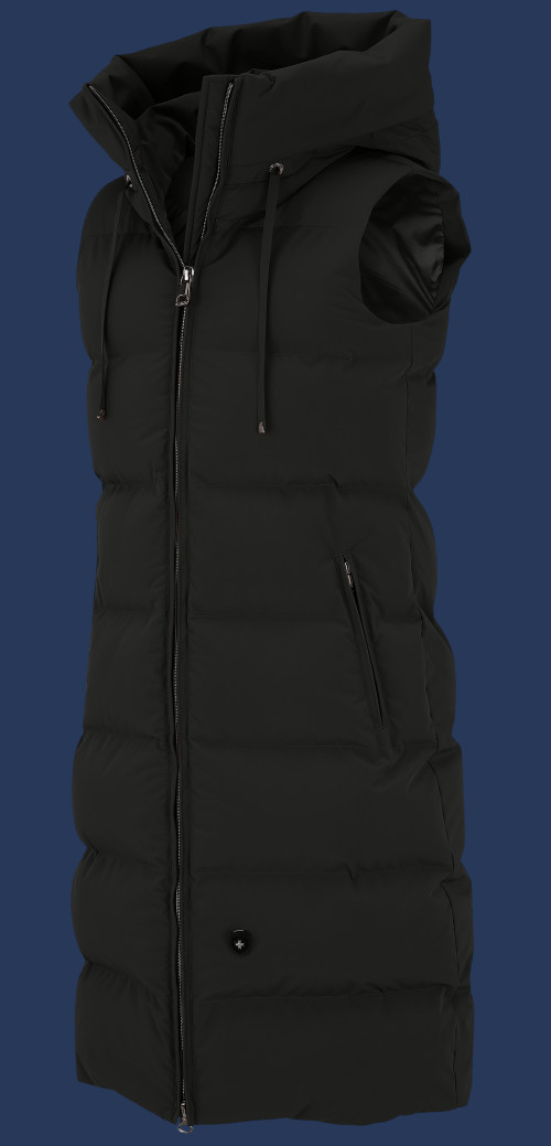 Goldmine Long Vest FourStreAirTec, Schwarz