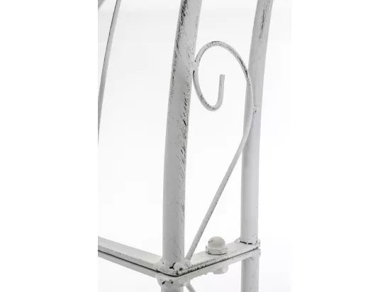 Arche à rosiers - Métal & Métal - Blanc antique - Sun