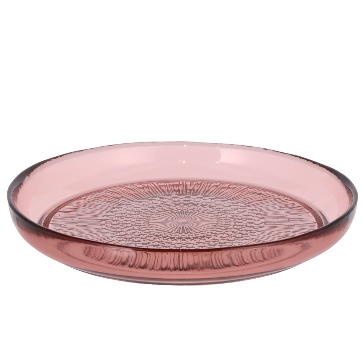 Kusintha glasstallerken 18 cm, rosa