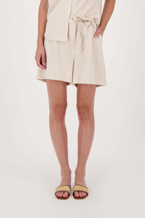 Zusss beige dames korte broek