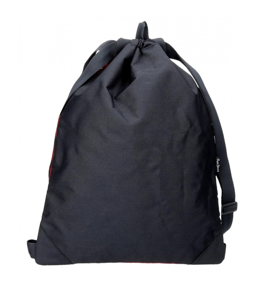 Mochila vermelha com cordão Pepe Jeans Clark
