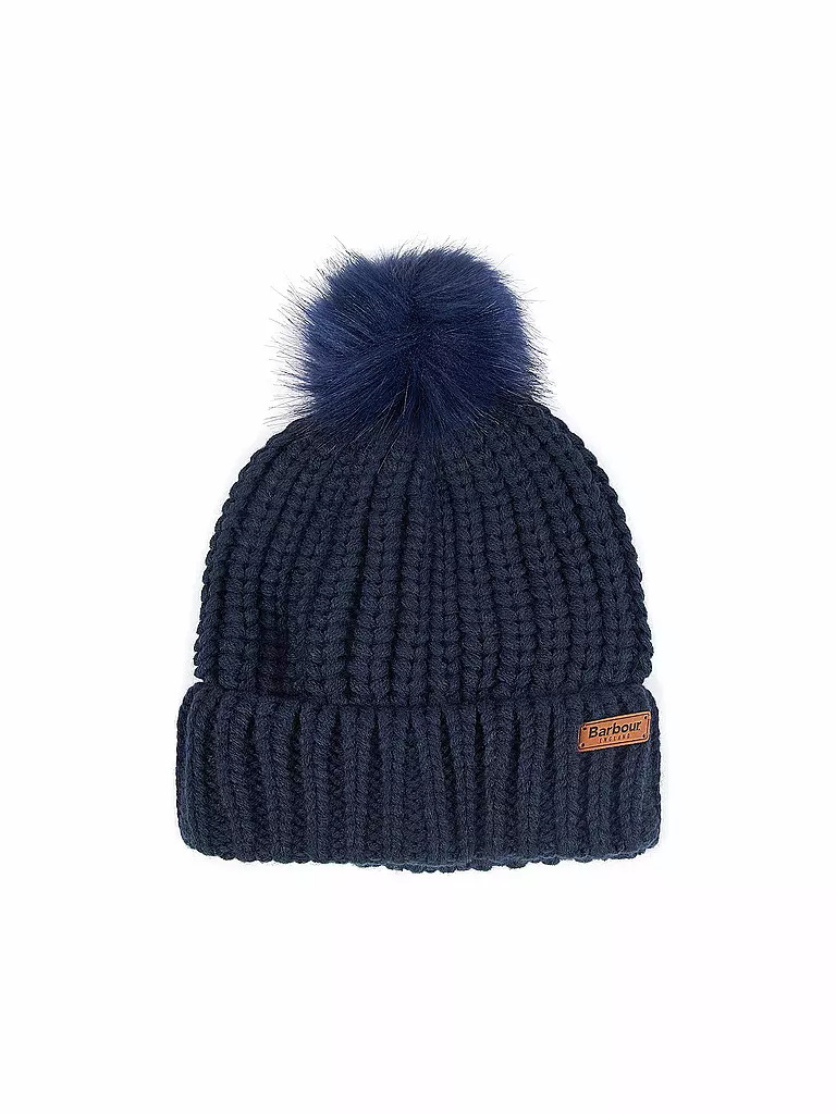 BARBOUR Mütze - Haube SALTBURN dunkelblau